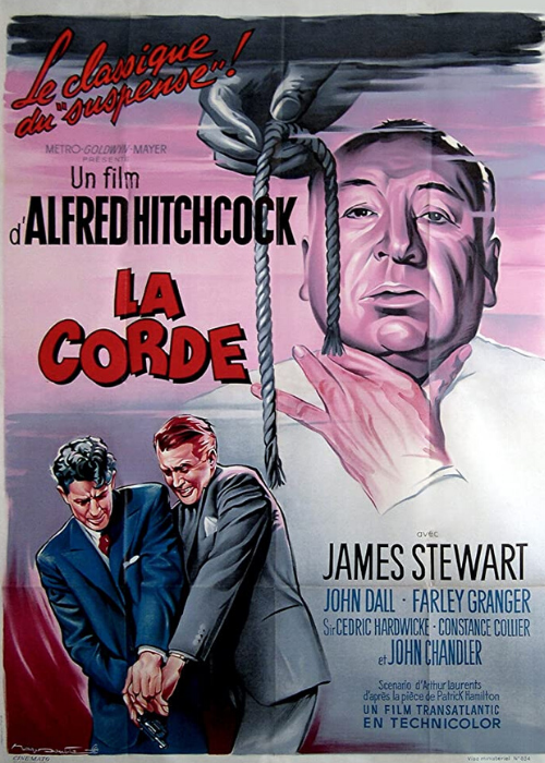 La soga, de Hitchcock. Un crimen en plano secuencia